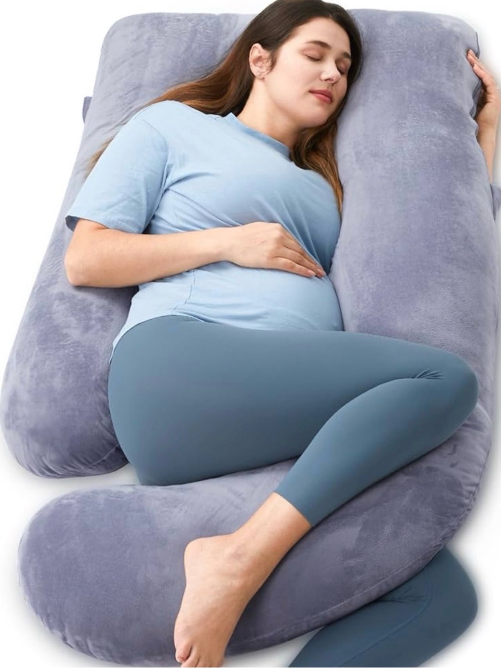 Luxurious grey Maternity Pillow